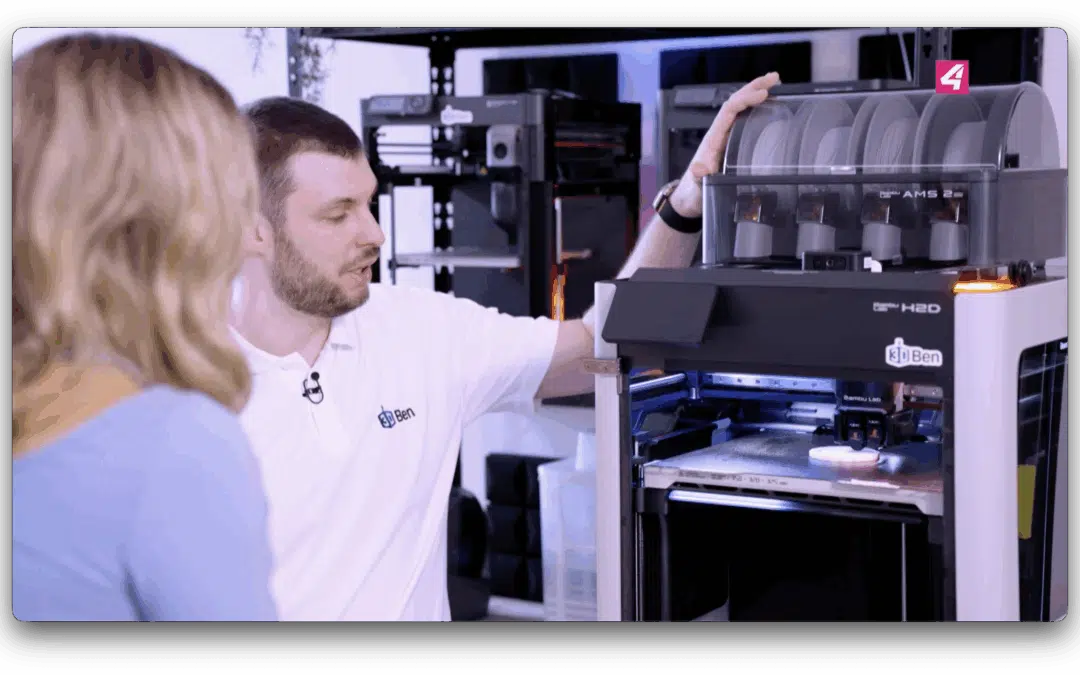 Bekannt aus PULS4: 3DBen entwickelt Prototyp für Claudia Sandlers Erfindergeist